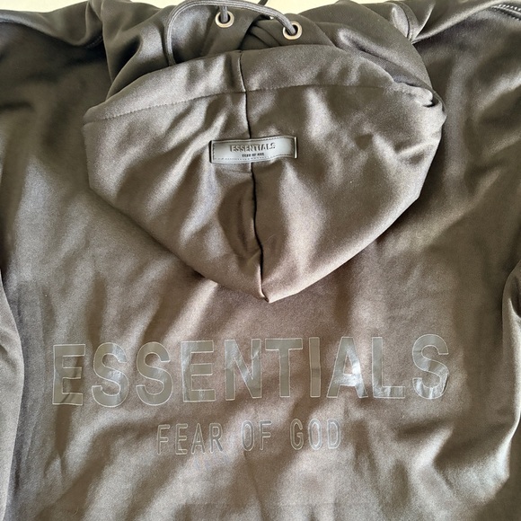 Like New Essentials Hoodies Fear of God Sz L - Picture 3 of 9